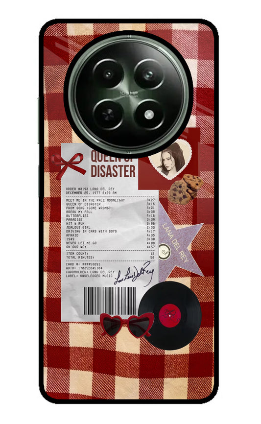 Queen of Disaster Realme 12x 5G Glass Case