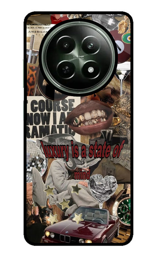 Luxury Realme 12x 5G Glass Case