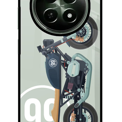 Classic Cafe Racer 99 Realme 12x 5G Glass Case