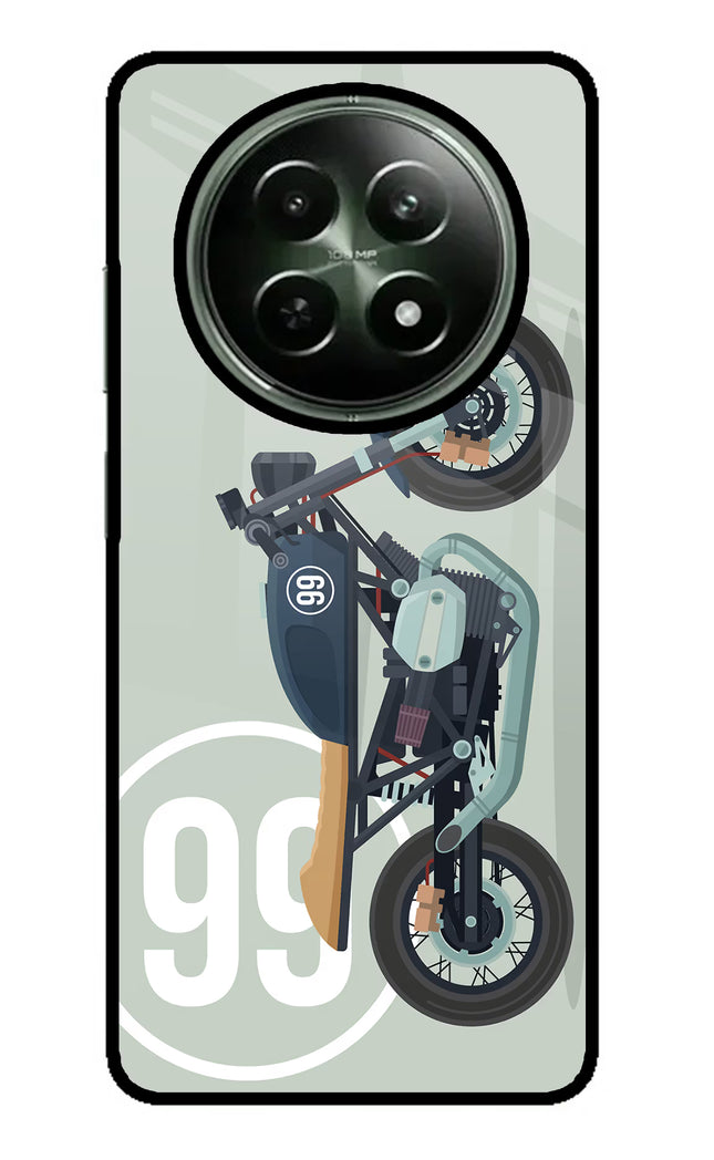 Classic Cafe Racer 99 Realme 12x 5G Glass Case