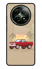Desert Classic Drive Realme 12x 5G Glass Case
