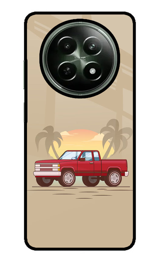 Desert Classic Drive Realme 12x 5G Glass Case