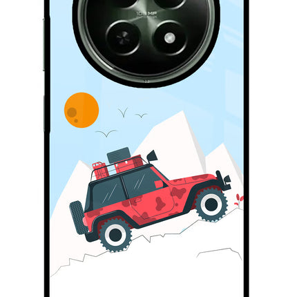 Mountain Trail Beast Realme 12x 5G Glass Case