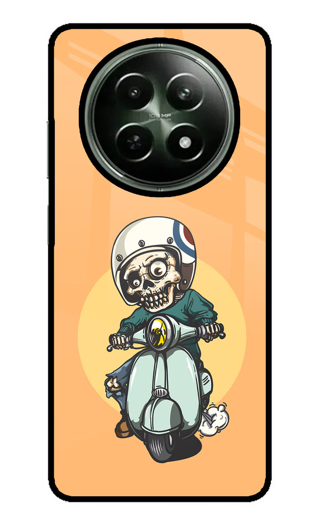 Undead Biker Realme 12x 5G Glass Case