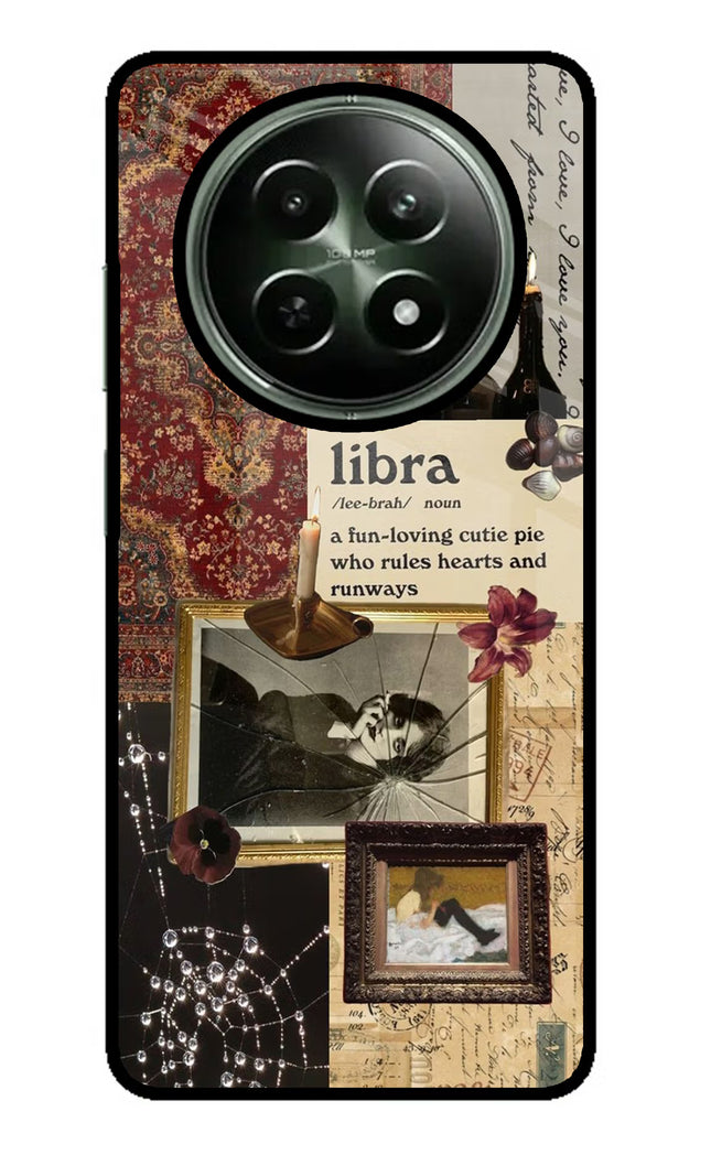Libra Zodiac Realme 12x 5G Glass Case