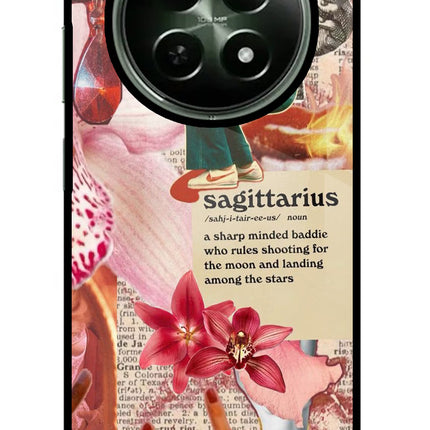 Sagittarius Zodiac Realme 12x 5G Glass Case