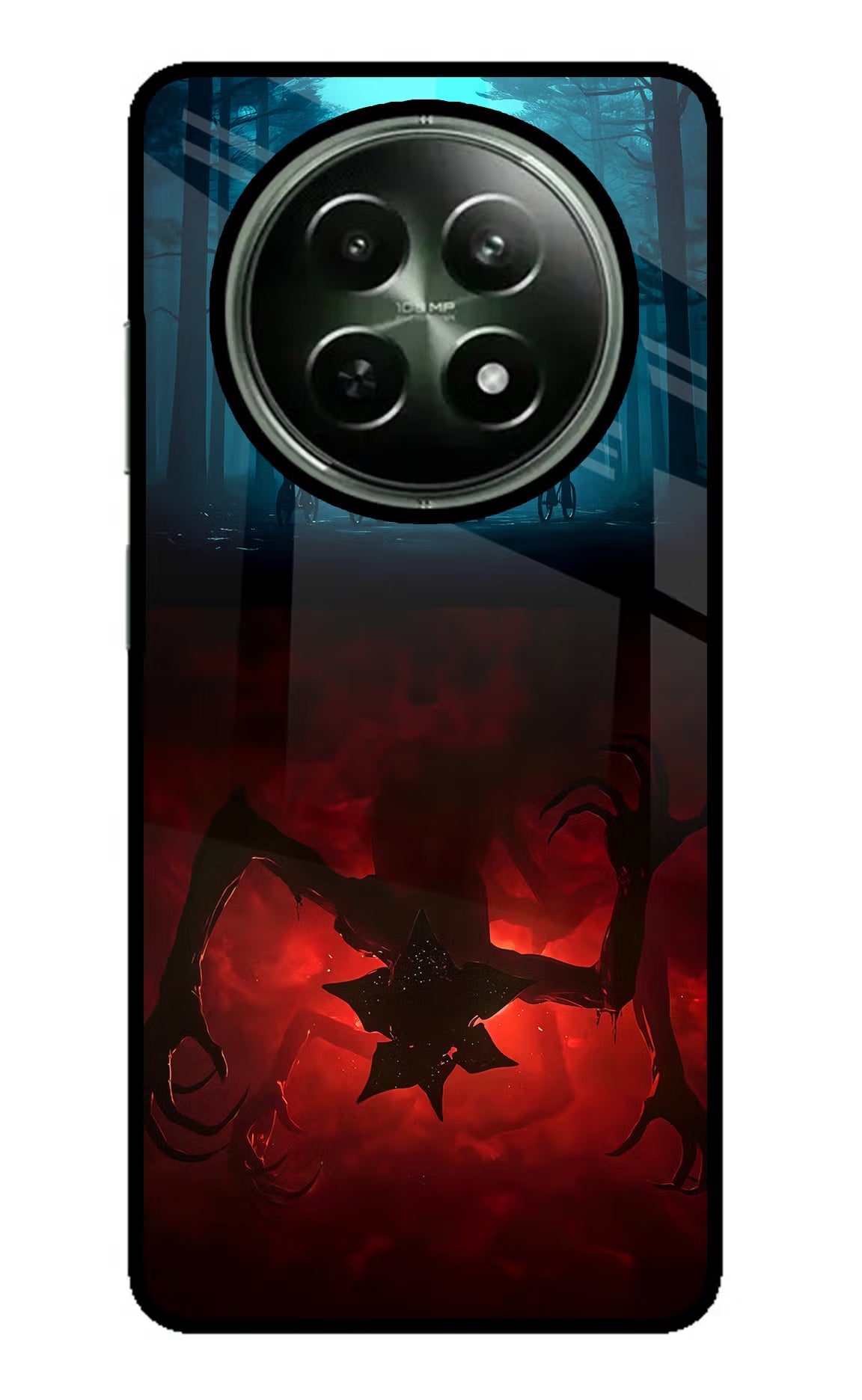 Ordinary Things Downside Up Realme 12x 5G Glass Case Back Cover by Casekaro