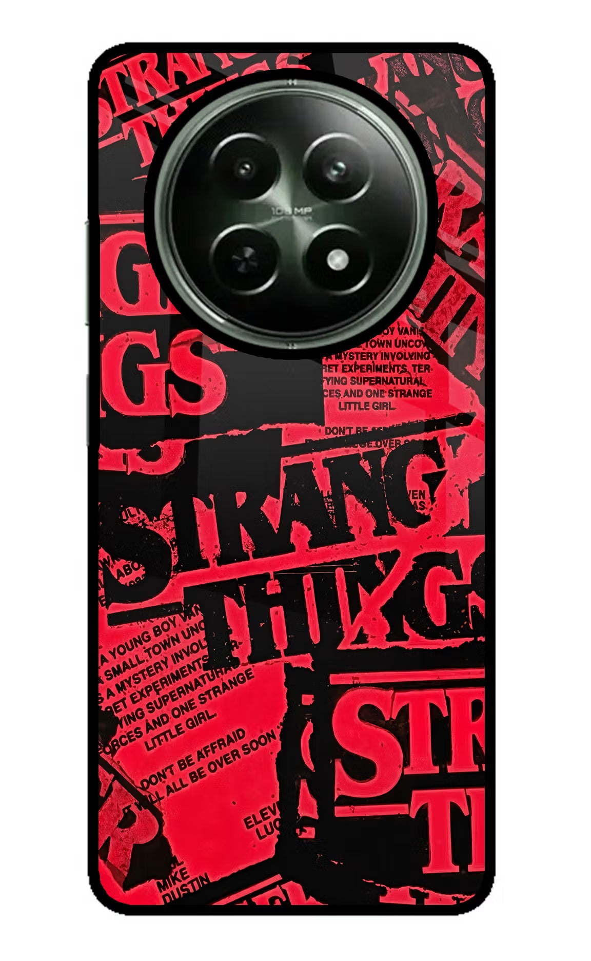 Ordinary Things Realme 12x 5G Glass Case Back Cover by Casekaro