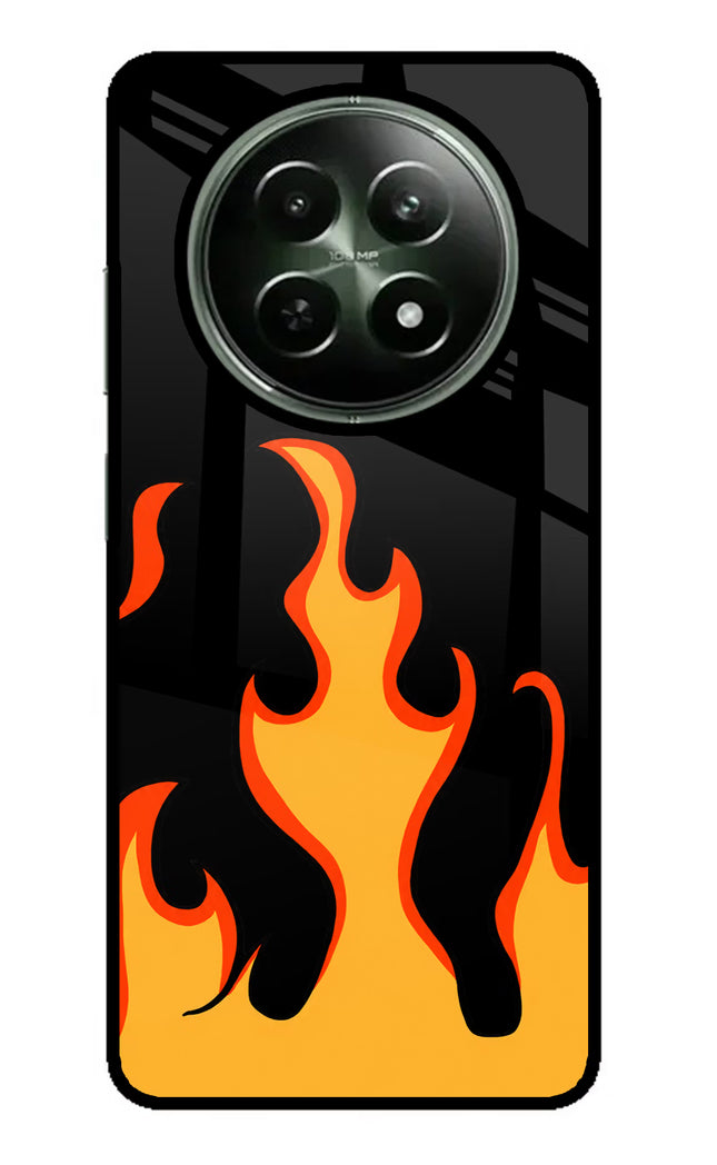 Fired Up – Black Realme 12x 5G Glass Case