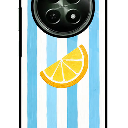 Summer Lemon Realme 12x 5G Glass Case