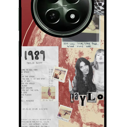 Taylor Swift Realme 12x 5G Glass Case
