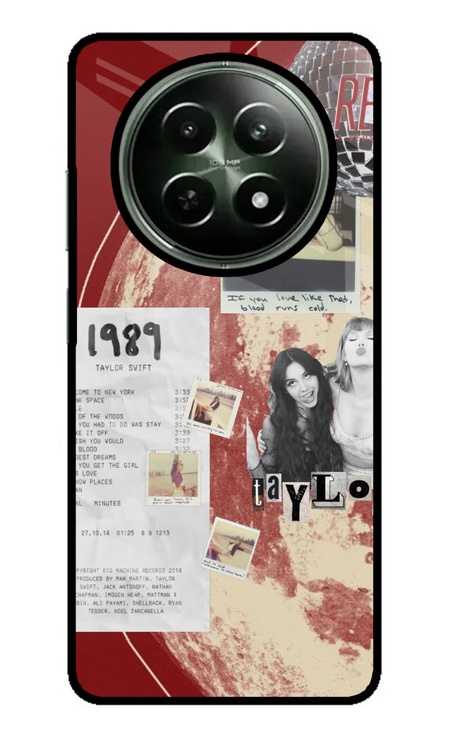 Taylor Swift Realme 12x 5G Glass Case