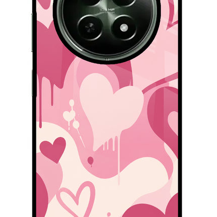 Hearty case Realme 12x 5G Glass Case