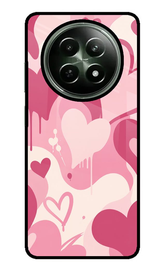Hearty case Realme 12x 5G Glass Case