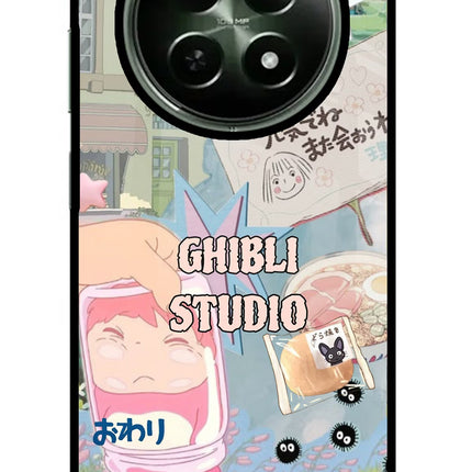 Studio Ghibli Realme 12x 5G Glass Case
