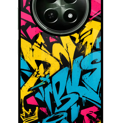 Graffiti Vibe Realme 12x 5G Glass Case