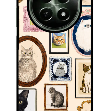 Mirror Cats Realme 12x 5G Glass Case