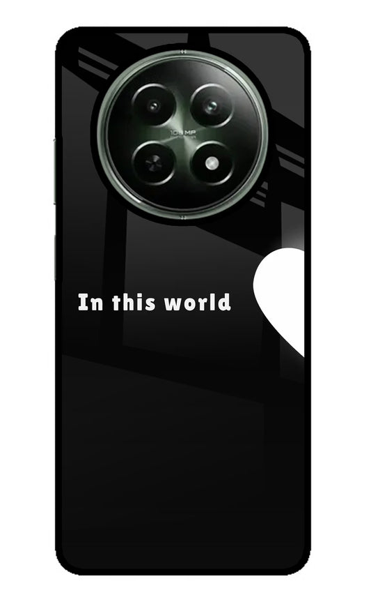 This World Realme 12x 5G Glass Case
