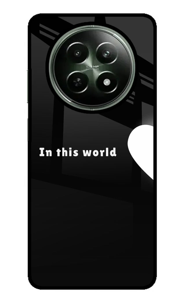 This World Realme 12x 5G Glass Case
