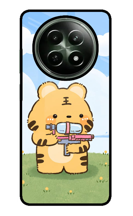 Tiger Treat Realme 12x 5G Glass Case