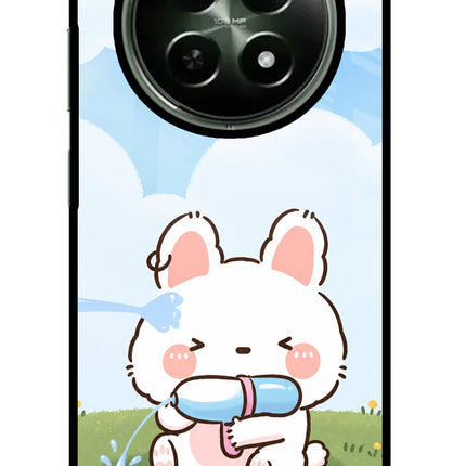 Bunny Treat Realme 12x 5G Glass Case
