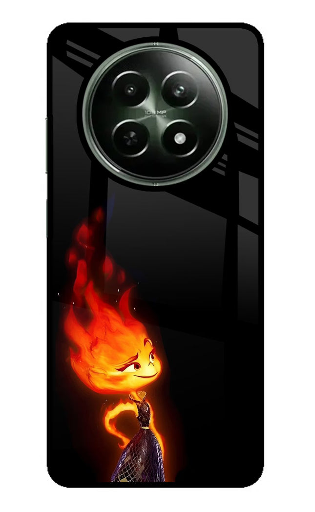 Ember Flame Realme 12x 5G Glass Case