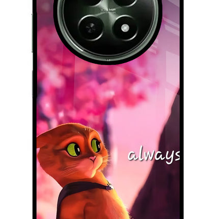 Always Cat Realme 12x 5G Glass Case