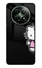 Kitty Charm Realme 12x 5G Glass Case