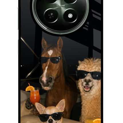 Party Squad Realme 12x 5G Glass Case
