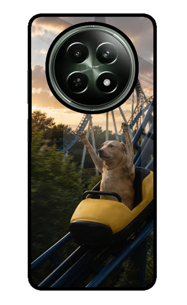 Rollercoaster Dog Realme 12x 5G Glass Case