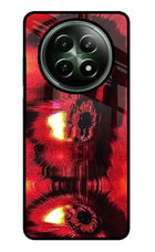 Fire Eye Realme 12x 5G Glass Case Back Cover by Casekaro