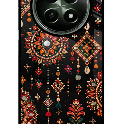 Boho Noir Realme 12x 5G Glass Case