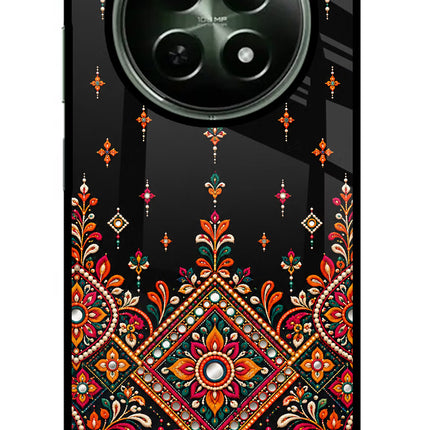 Noir Mehfil Realme 12x 5G Glass Case