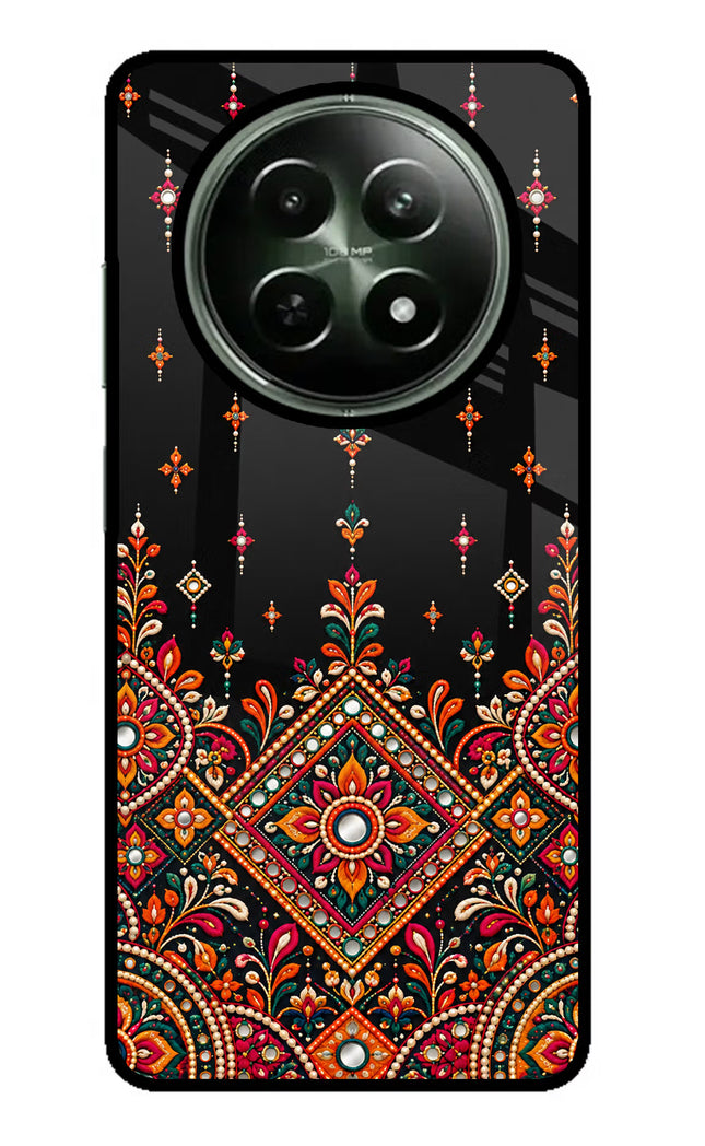 Noir Mehfil Realme 12x 5G Glass Case