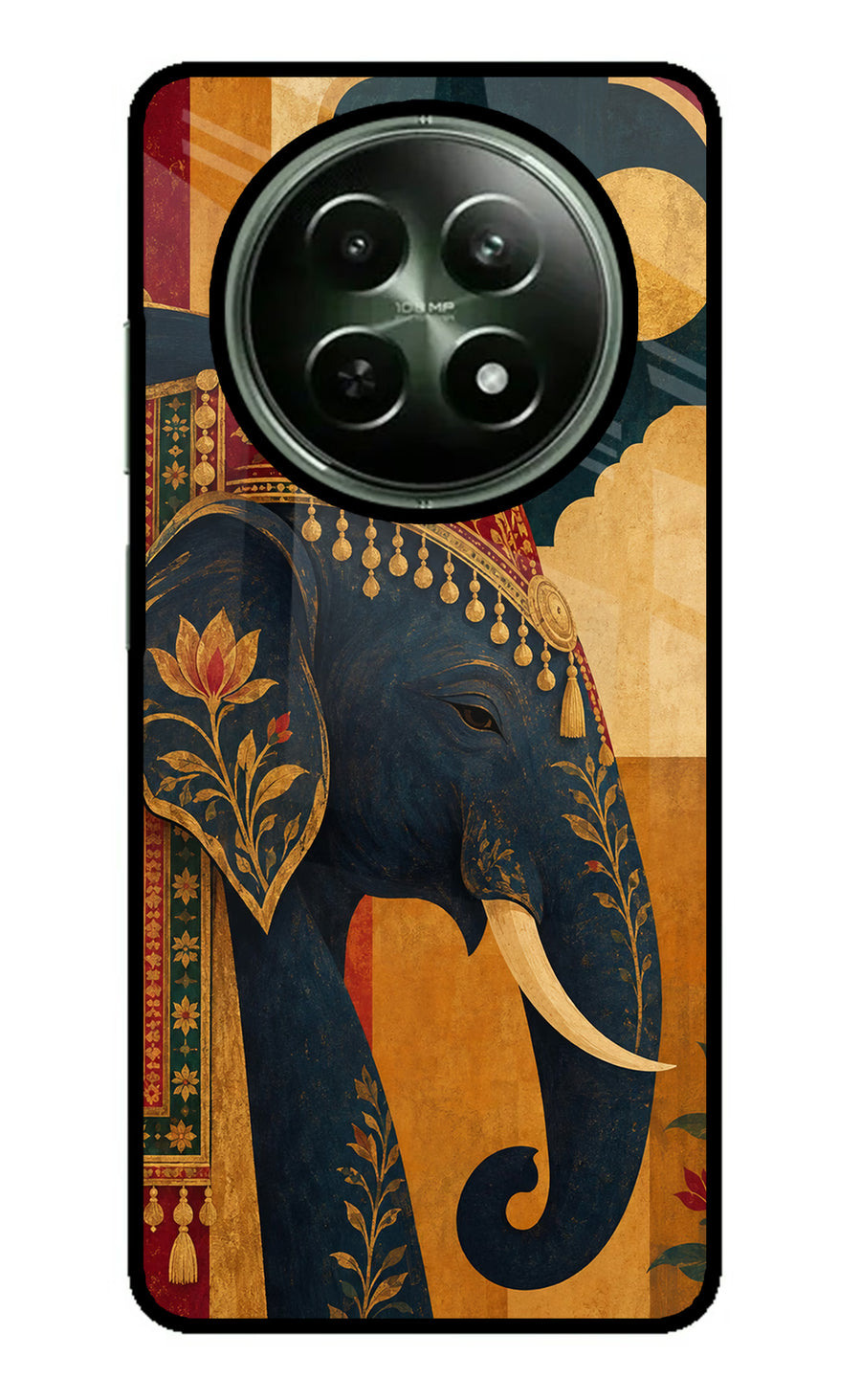 Royal Elephant Realme 12x 5G Back Cover, Glass case