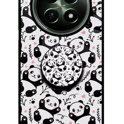 Cute Panda Realme 12x 5G Pop Case by Casekaro