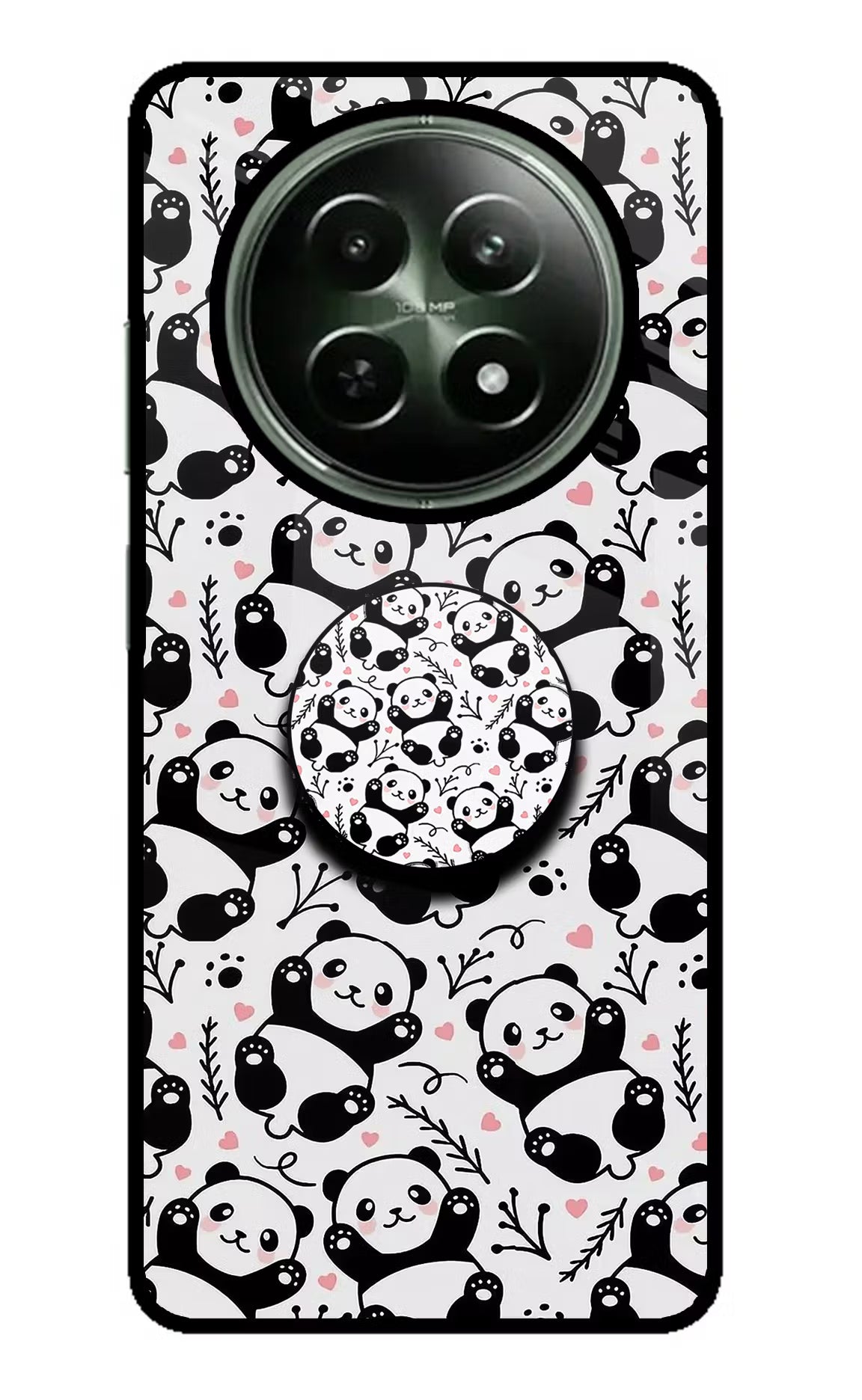 Cute Panda Realme 12x 5G Pop Case by Casekaro