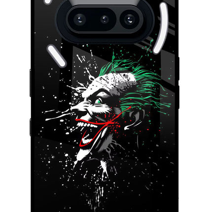 Joker Nothing Phone 3A Glass Case Back Cover by Casekaro