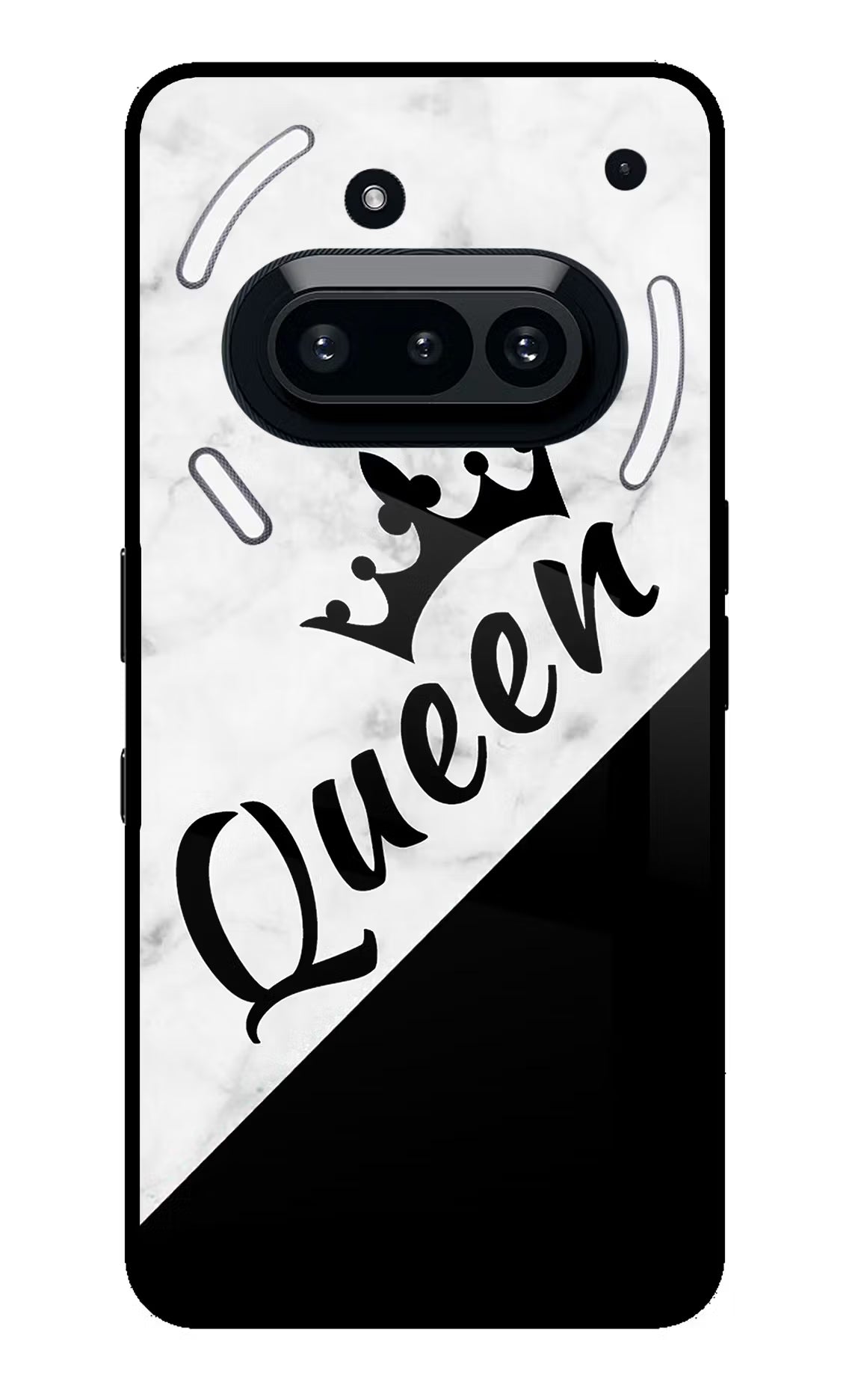 Queen Nothing Phone 3A Glass Case