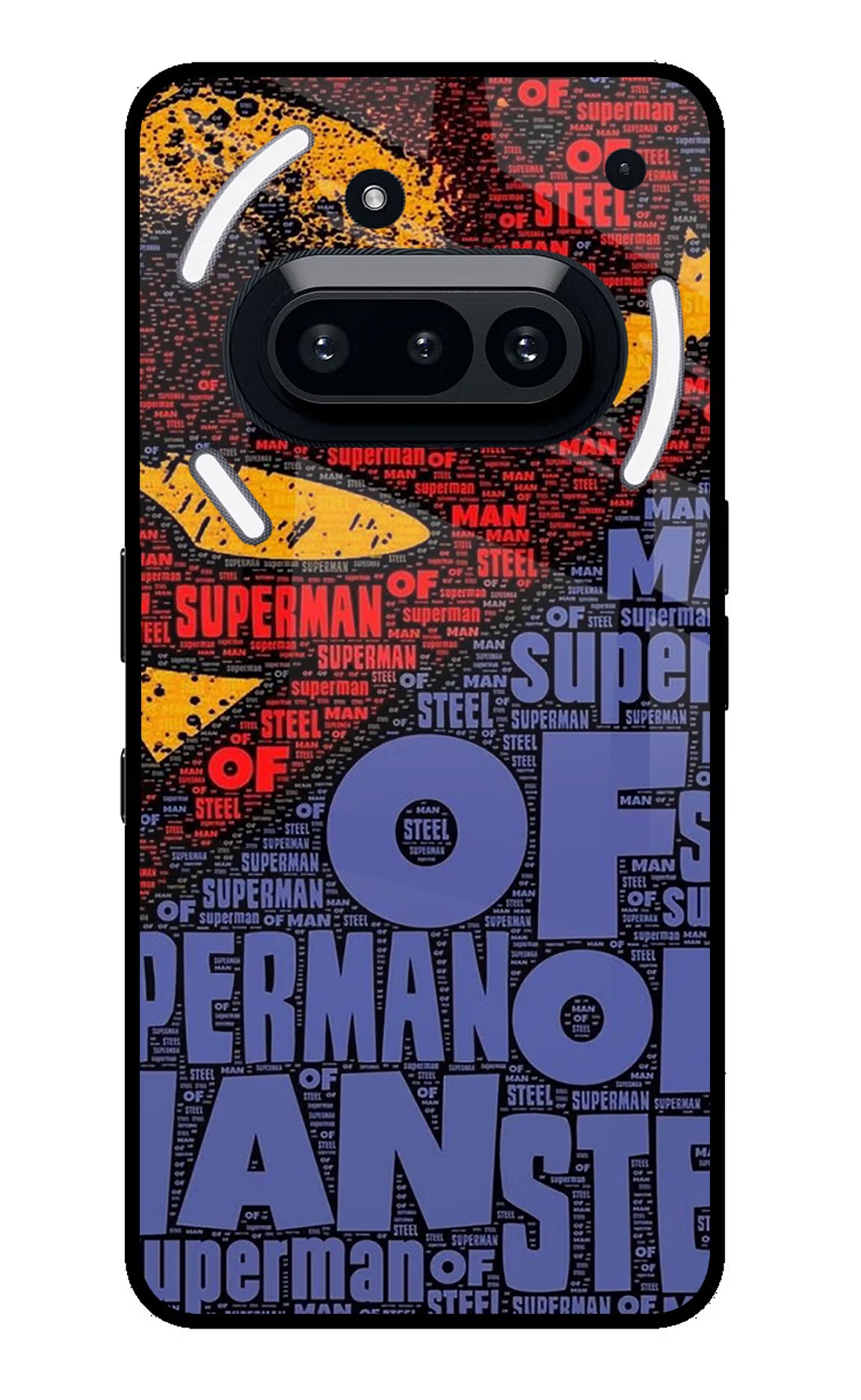 Superman Nothing Phone 3A Glass Case Back Cover by Casekaro