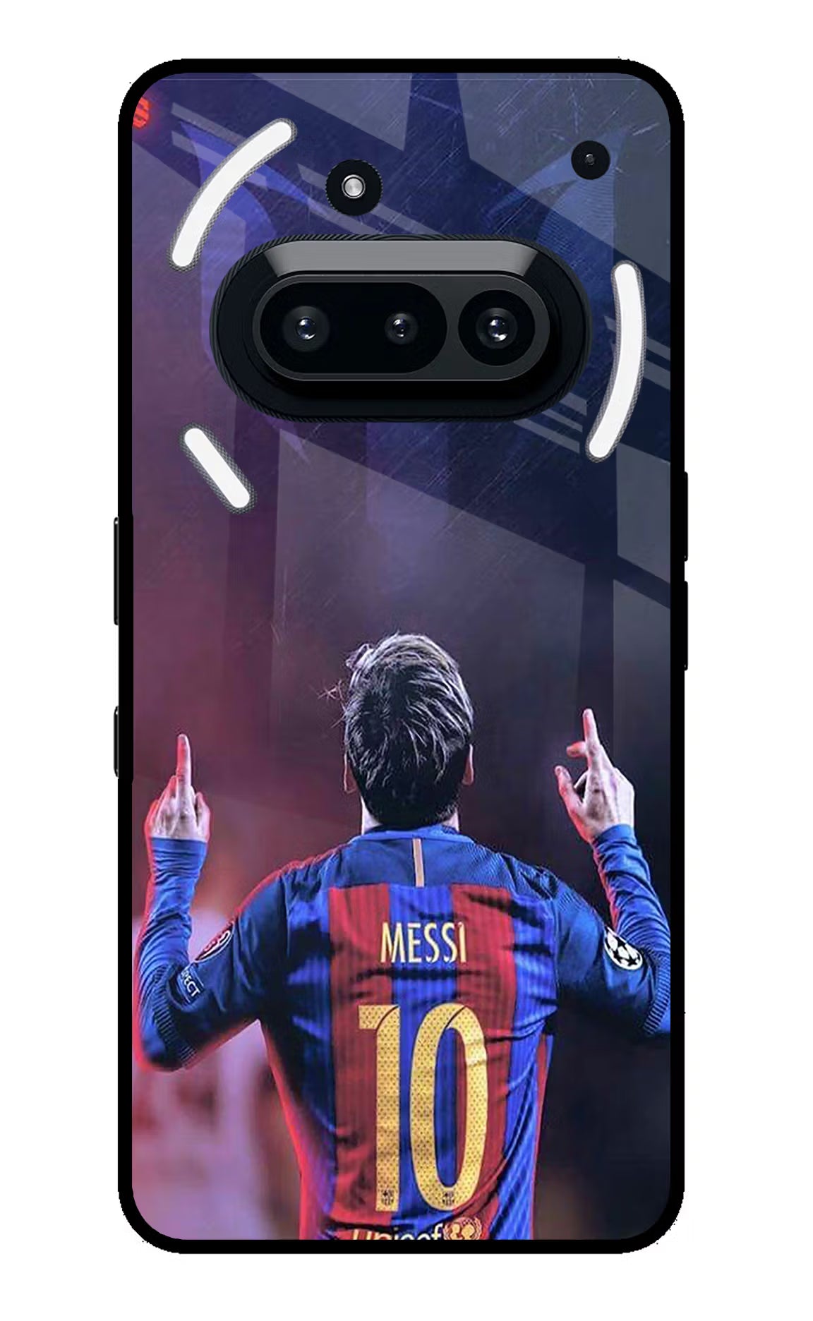 Messi Nothing Phone 3A Glass Case