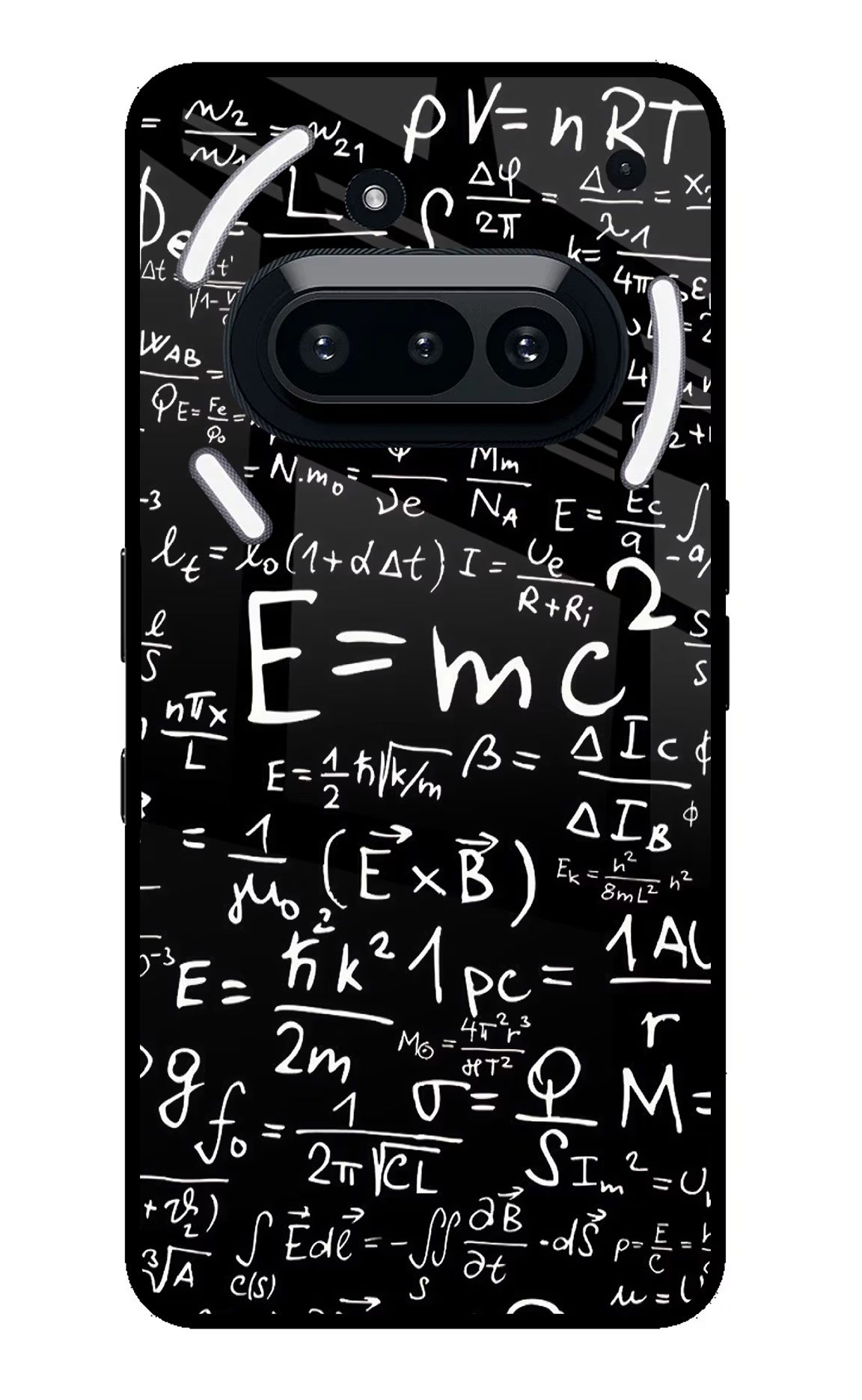 Physics Formula Nothing Phone 3A Glass Case Back Cover by Casekaro