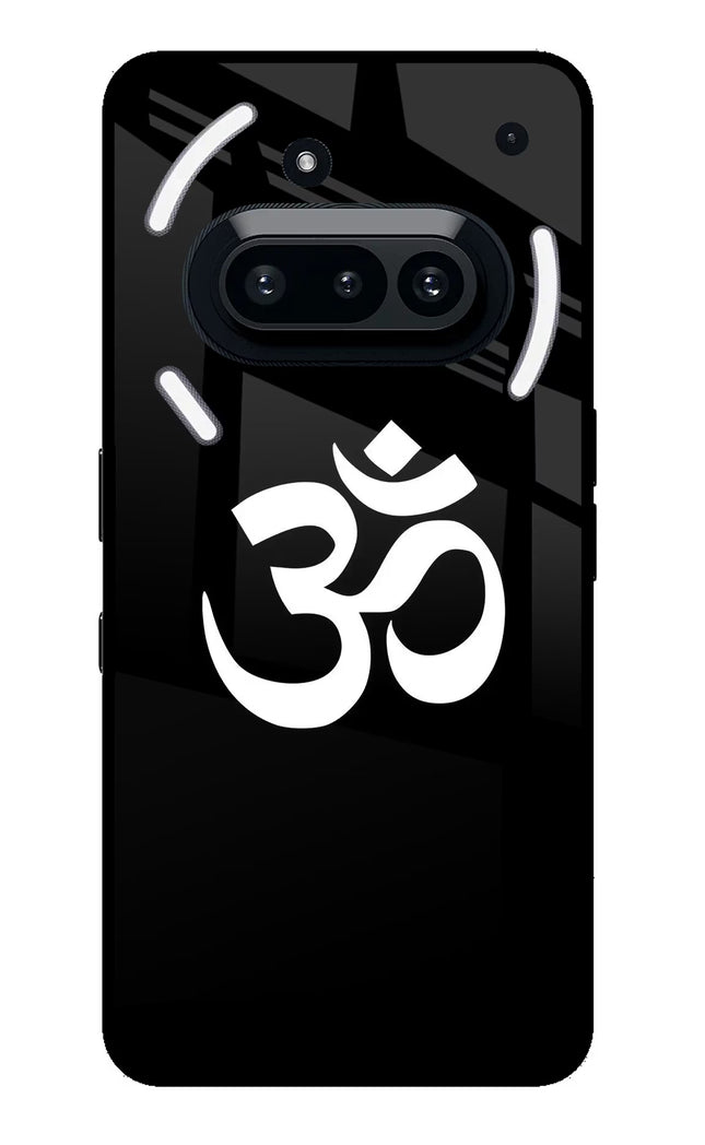 Om Nothing Phone 3A Glass Case
