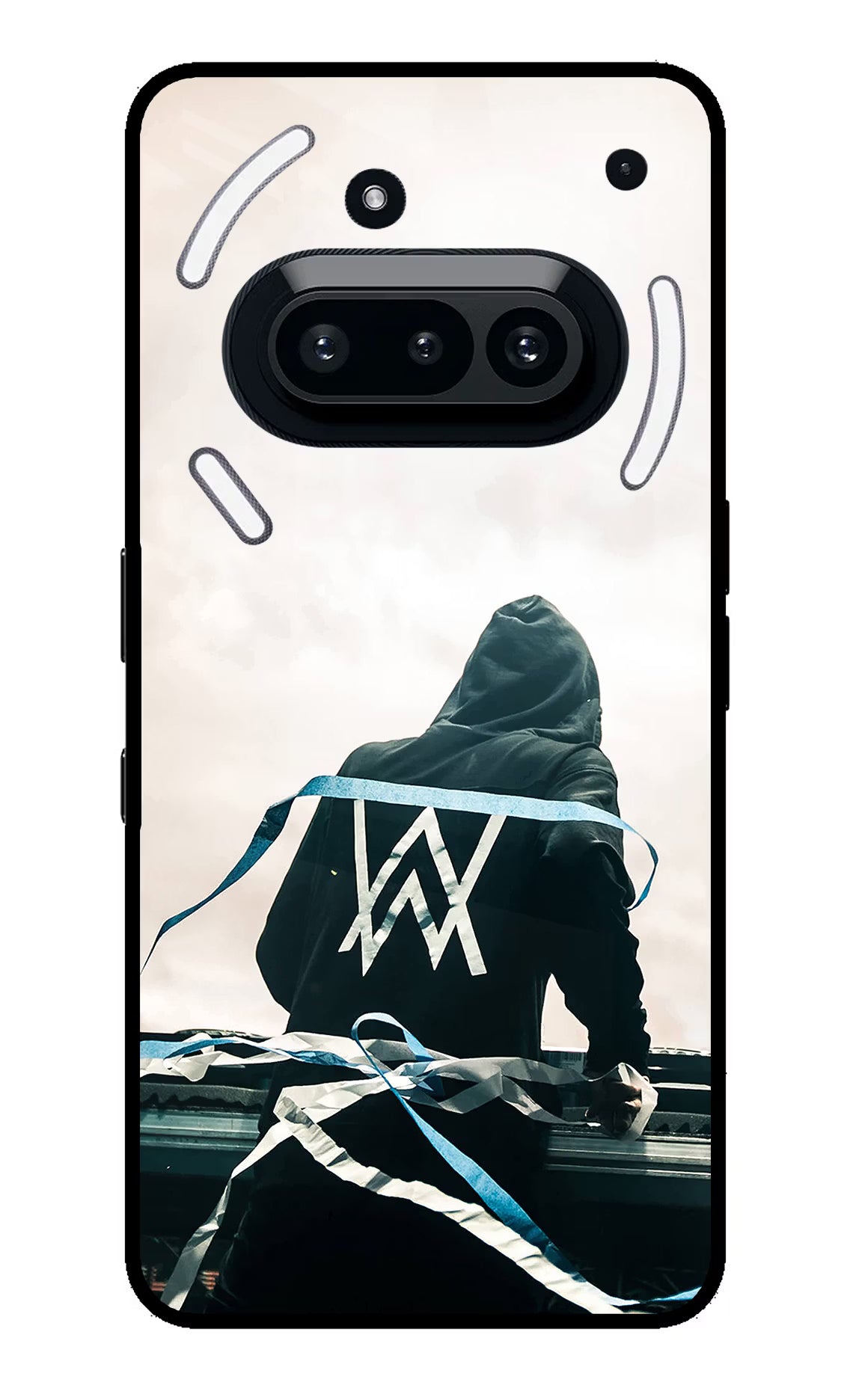 Alan Walker Nothing Phone 3A Glass Case Back Cover by Casekaro