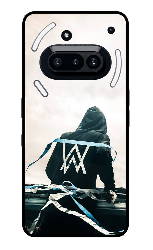 Alan Walker Nothing Phone 3A Glass Case