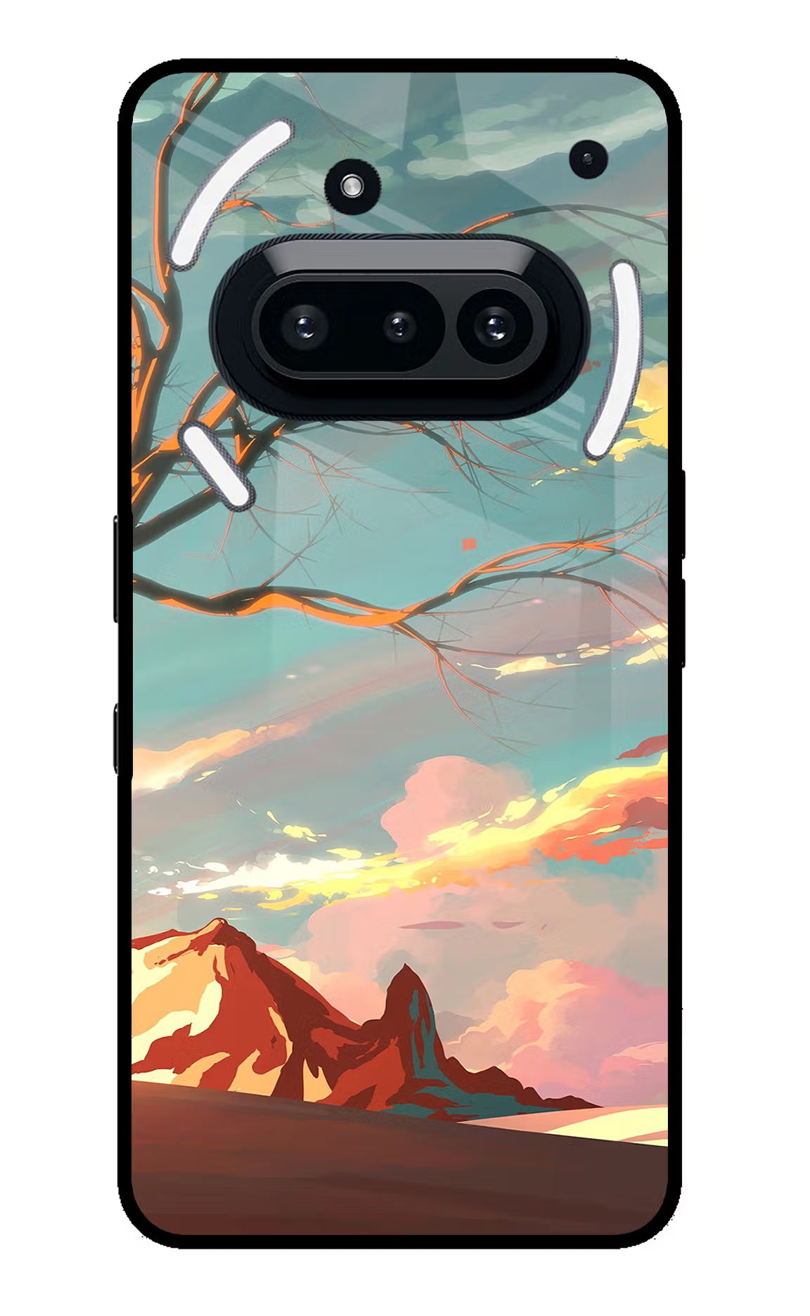 Scenery Nothing Phone 3A Glass Case Back Cover by Casekaro