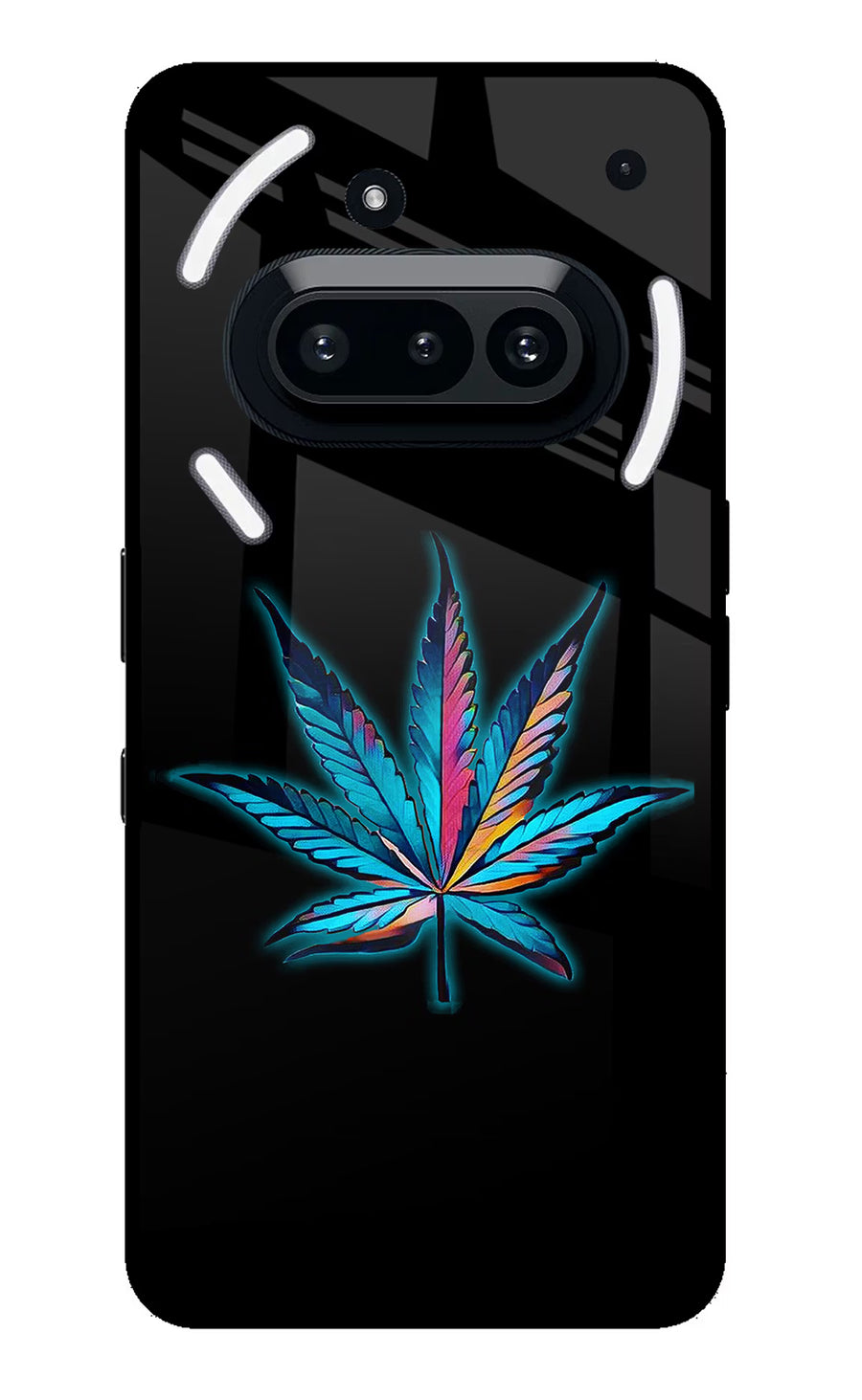 Weed Nothing Phone 3A Back Cover, Metal case