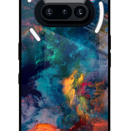 Artwork Paint Nothing Phone 3A Glass Case Back Cover by Casekaro