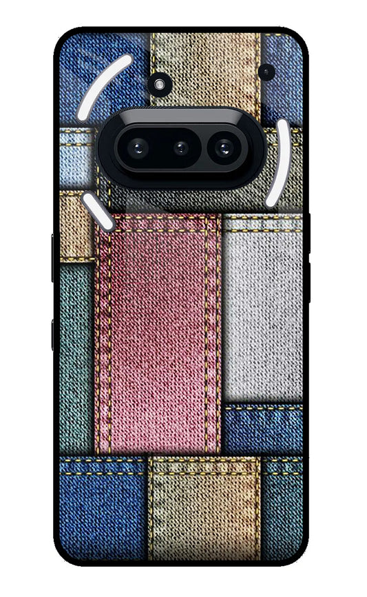 Multicolor Jeans Nothing Phone 3A Glass Case
