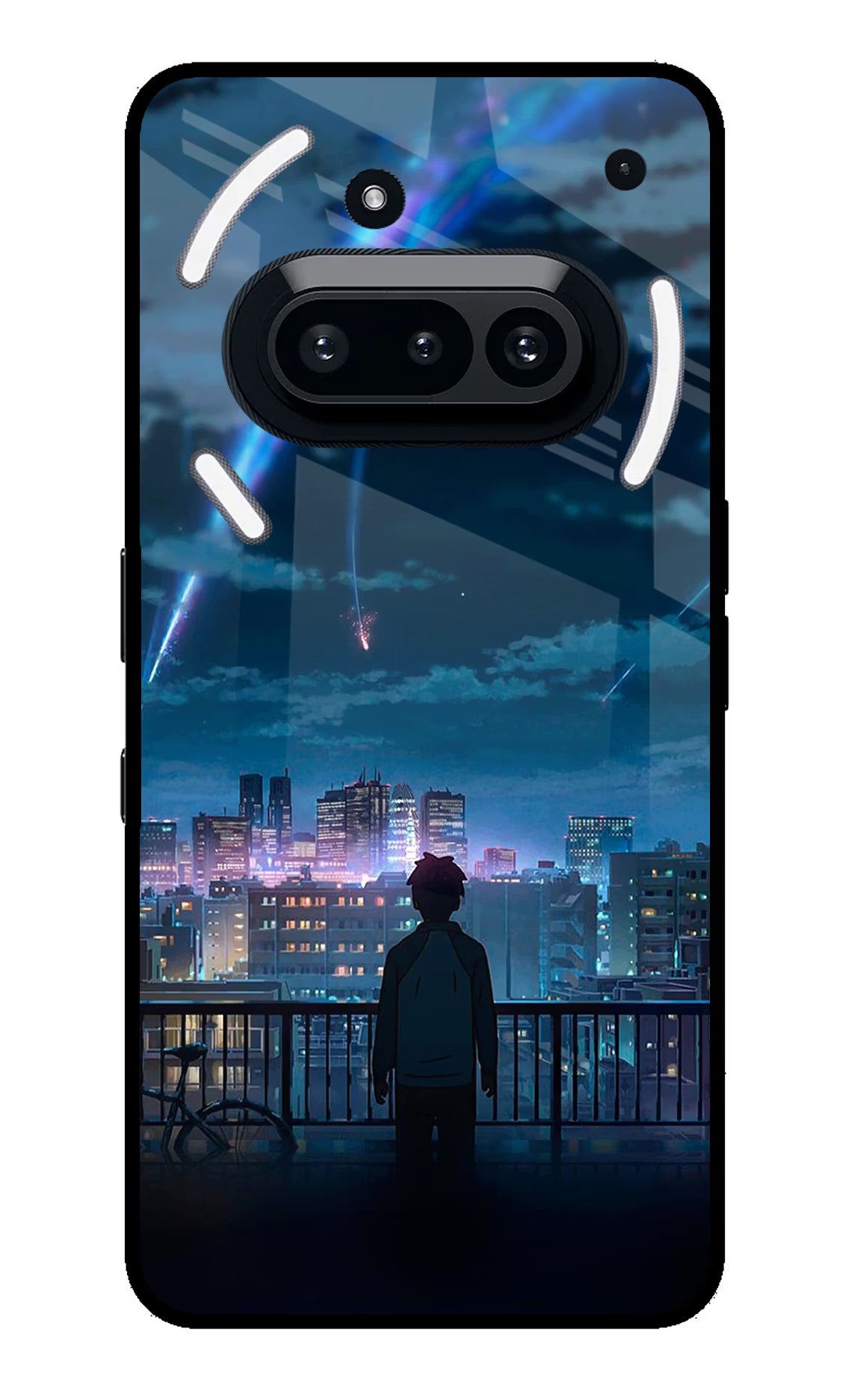 Anime Nothing Phone 3A Glass Case Back Cover by Casekaro